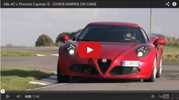 porsche cayman vs alfa 4c