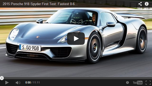 918 Spyder Video