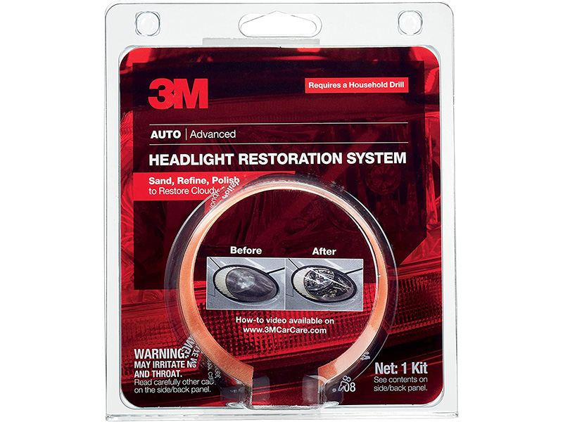 3m headlight restoration kit