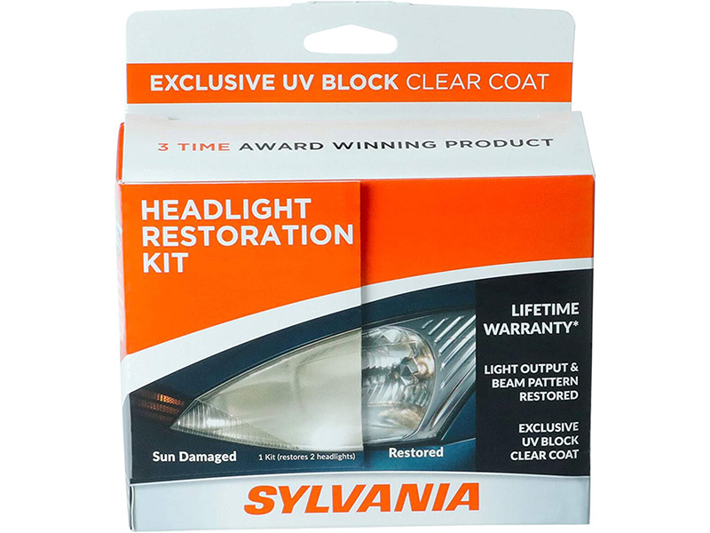 sylvania headlight restoration kit
