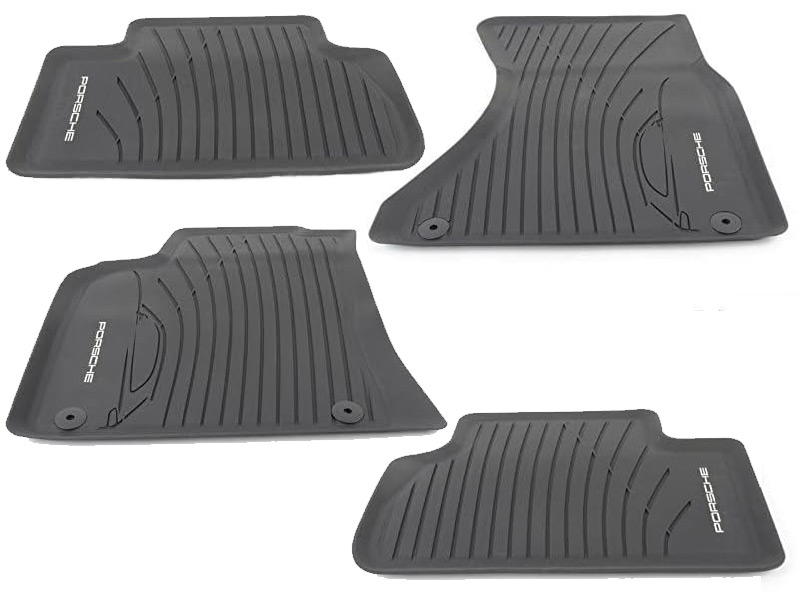 porsche oem all weather floor mats for macan