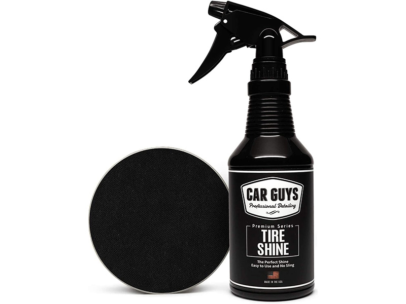 car guys tire shine spray