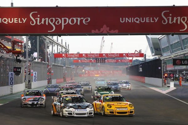 Porsche Carrera Cup in Singapore