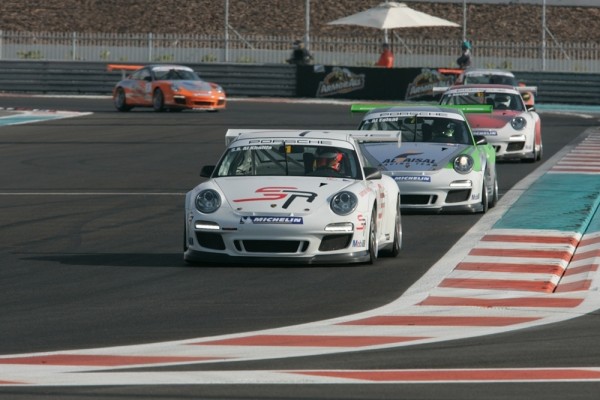Sheikh Salman Bin Rashid Al Khalifa in the Porsche GT3 Cup Challenge