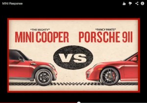 Mini vs Porsche challenge