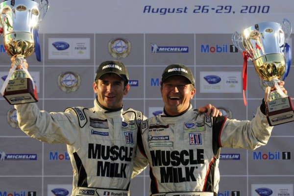 Muscle Milk wins in Porsche RS Spyder at Mosport