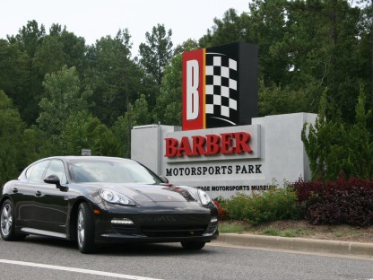 Porsche Panamera at Barber Motorsport Park