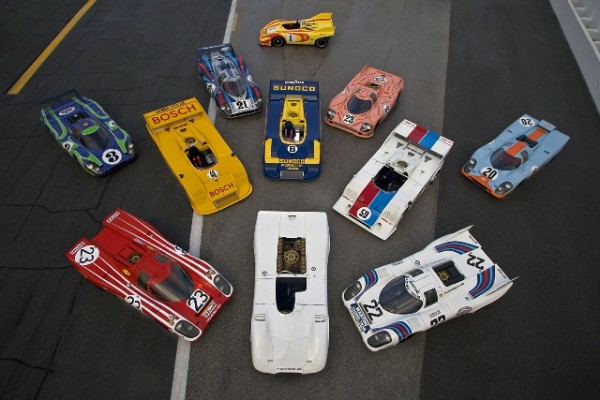 Historic Porsches at Rennsport Reunion