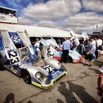 walking the pits during rennsport reunion iv