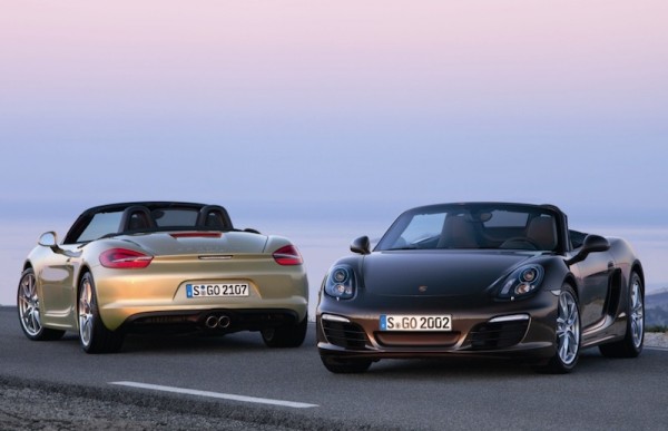 2013 Porsche Boxster and Boxster S in Brown and Gold