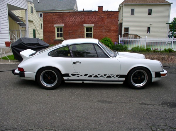 white 1974 Porsche 911 for sale