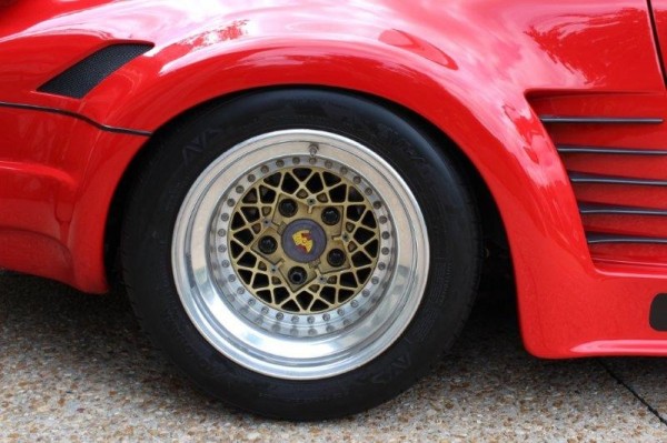 gold BBS wheels on a Porsche