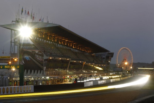 24 hours of Le Mans at night