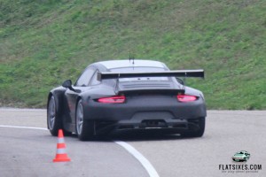 spy shot of the new Porsche 991 RSR