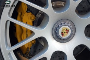 Porsche Ceramic Composite Brakes on a 2011 Turbo S