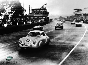 Porsche 356 takes 1st in class at Le Mans 1951