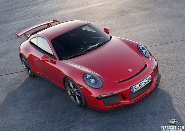 2014 Porsche 911 GT3 in red