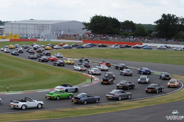 The Silverstone circuit provided a special Carrera 'S' moment
