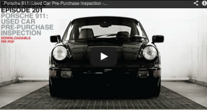 Porsche pre purchase inspection