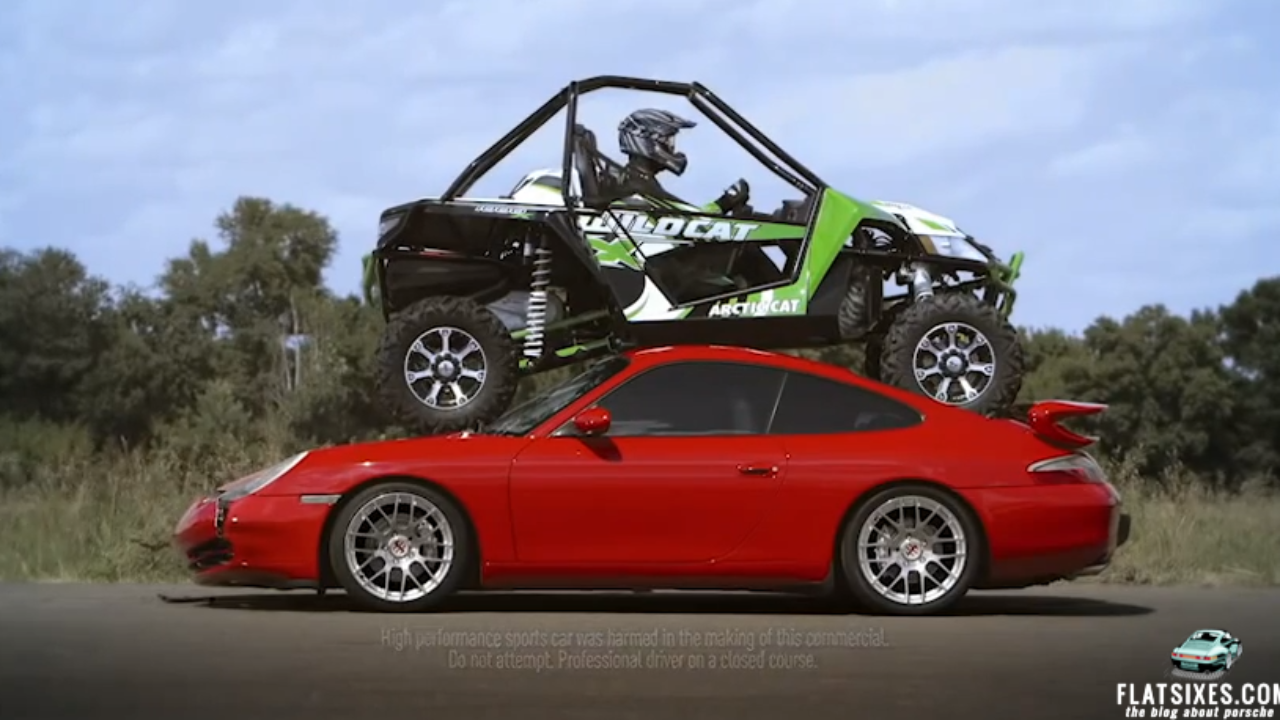 Is Arctic Cat S Porsche Crushing Marketing Stunt Backfiring