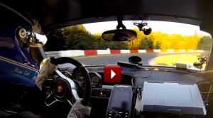 marc lieb driving the Porsche 918 Spyder for a new nurburgring record