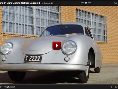 Jerry Seinfeld's 1949 Porsche Gmund coupe 356/2