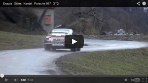 Gilles Nantet Porsche GT2 Rally Car
