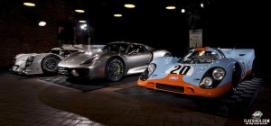 Porsche 917, 918 and 919 together