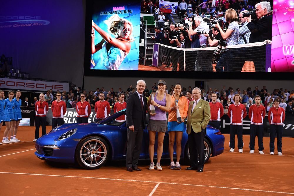 Maria Sharapova Wins Third Porsche Tennis Grand Prix | FLATSIXES