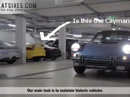 Cayman GT4 Teased in Porsche's new video