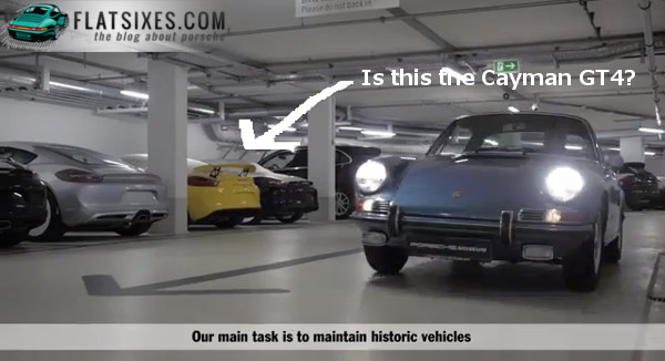 Cayman GT4 Teased in Porsche's new video