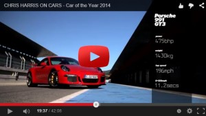 Chris Harris Car Of The Year Porsche GT3