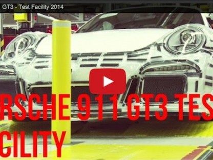 video showing final quality checks at the Porsche 911 plant