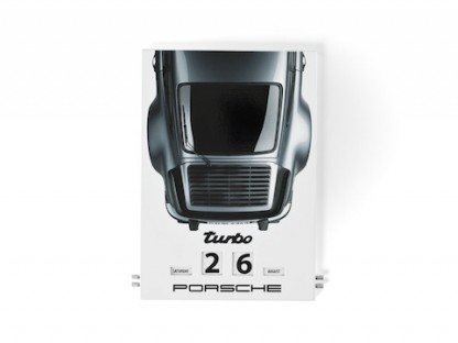 Porsche Turbo Enamel Perpetual Calendar