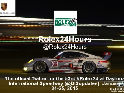 2015 Rolex 24 Hour Twitter Guide for Porsche Fans