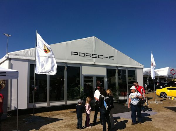 Porsche Hospitality Tent