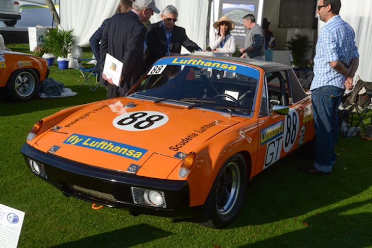 One of the first of the 11 factory built 914/6 GTs, this one spent most of its life in Germany.  In 1970, it was second in class at the Nürburgring and set a 1000-km lap record for the class.