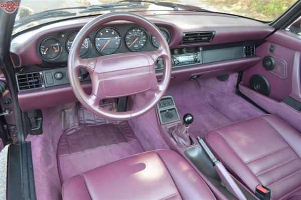 964 Purple Interior