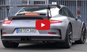 Porsche 911 GT3 RS exhaust sounds