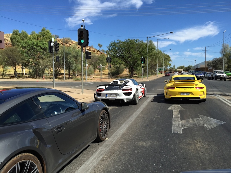 As a Porsche fan, I would have loved to stumble across this pack on the road. 