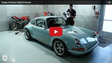 detailing a singer Porsche video