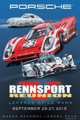 official rennsport reunion v poster