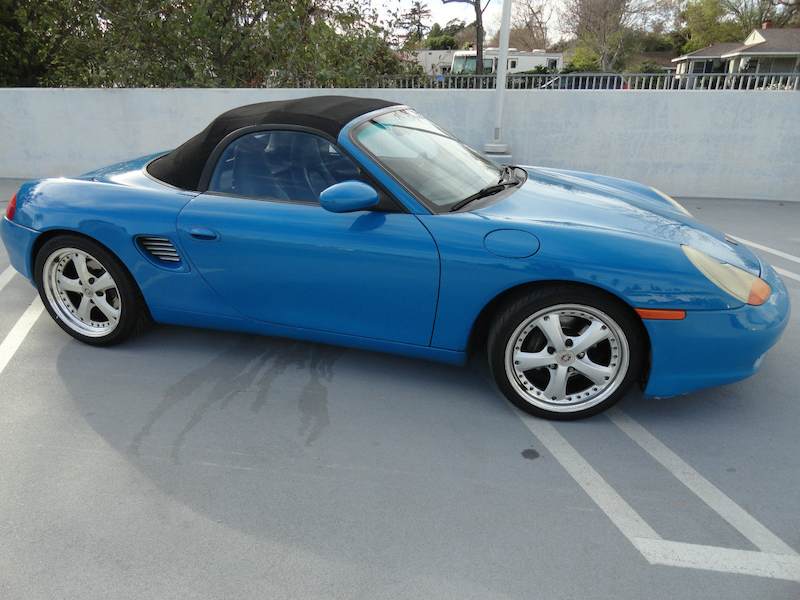 blue boxster 986 for sale