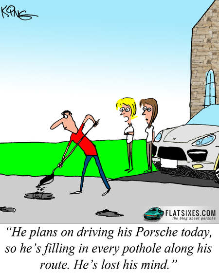 Porsche Cartoon