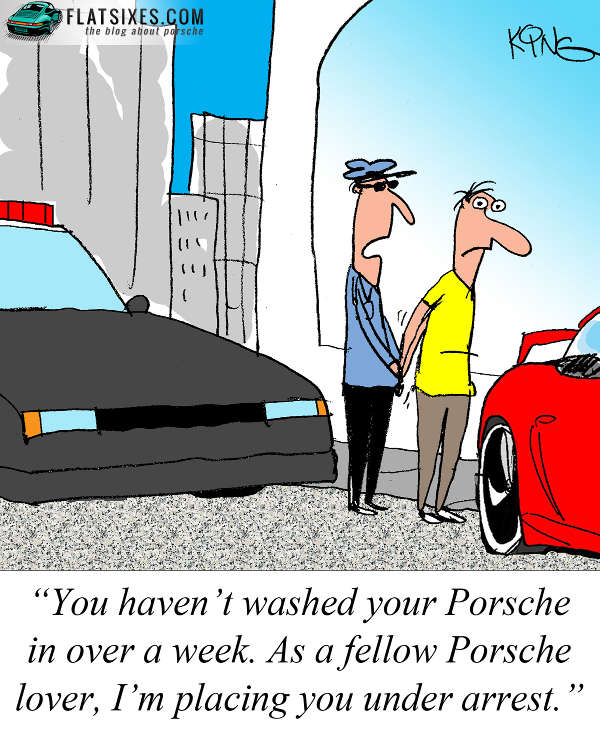 Porsche cartoon july 7th