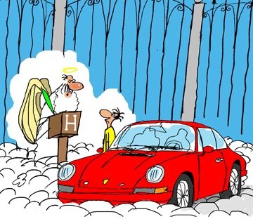 Porsche comic