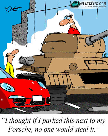 Porsche cartoon August 16 2015