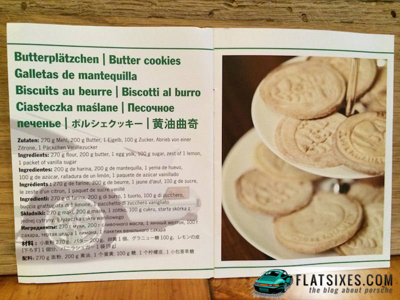 Porsche cookie stamp instructions