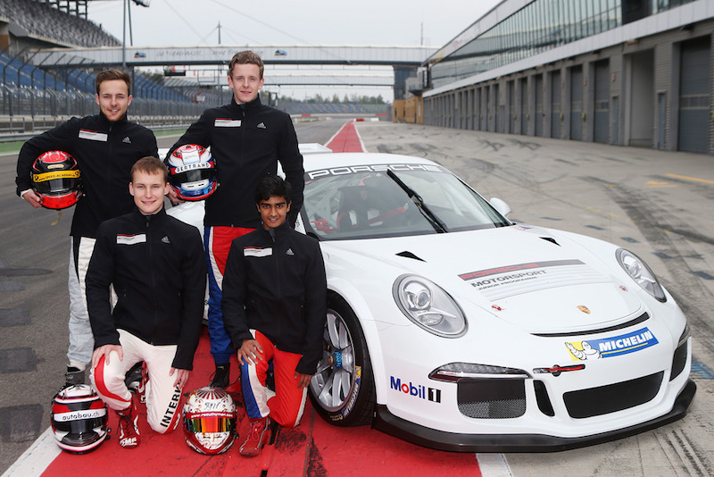 Porsche Junior motorsport candidates 2016