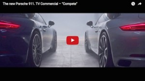 Porsche's new TV commercial Compete